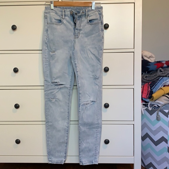 light wash AE jeans ! - Picture 1 of 1